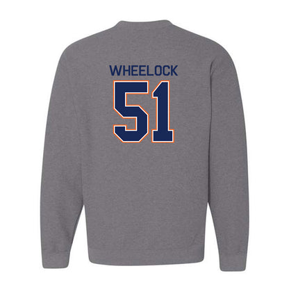 FPU - NCAA Baseball : Titus Wheelock - Classic Shersey Crewneck Sweatshirt-1