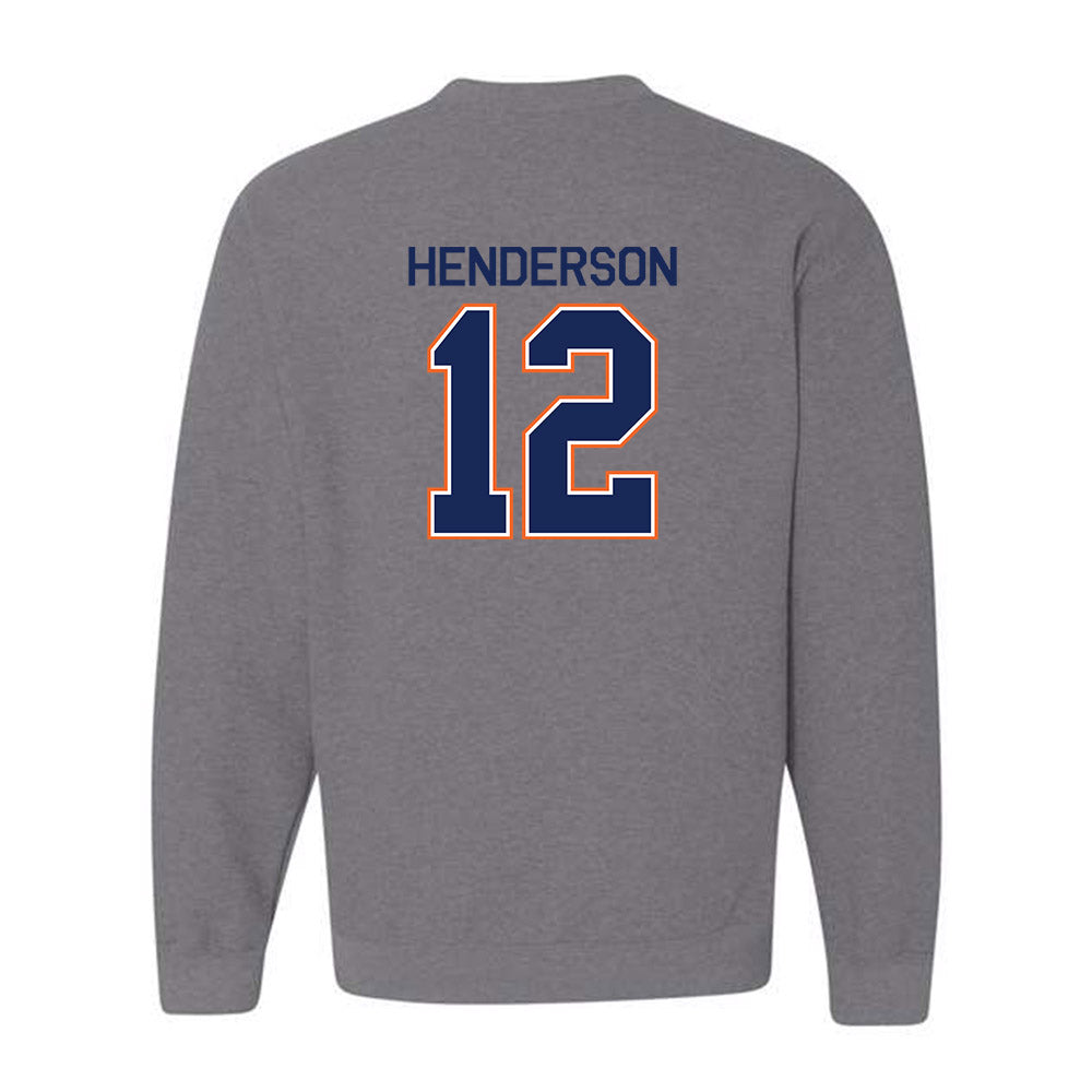 FPU - NCAA Baseball : Gabe Henderson - Classic Shersey Crewneck Sweatshirt-1