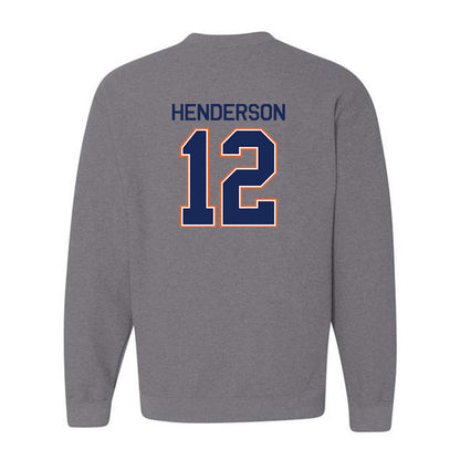 FPU - NCAA Baseball : Gabe Henderson - Classic Shersey Crewneck Sweatshirt-1