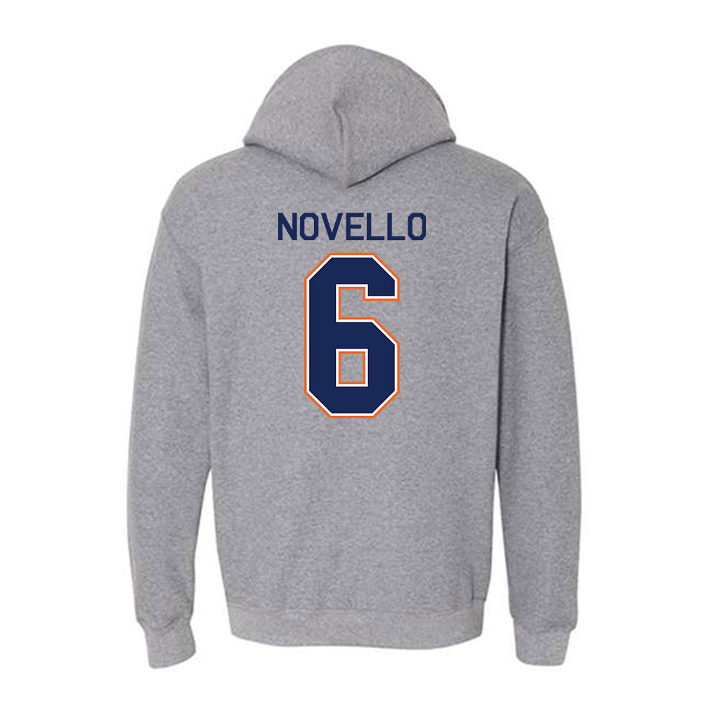 FPU - NCAA Men's Soccer : Bernardo Novello - Classic Shersey Hooded Sweatshirt-1