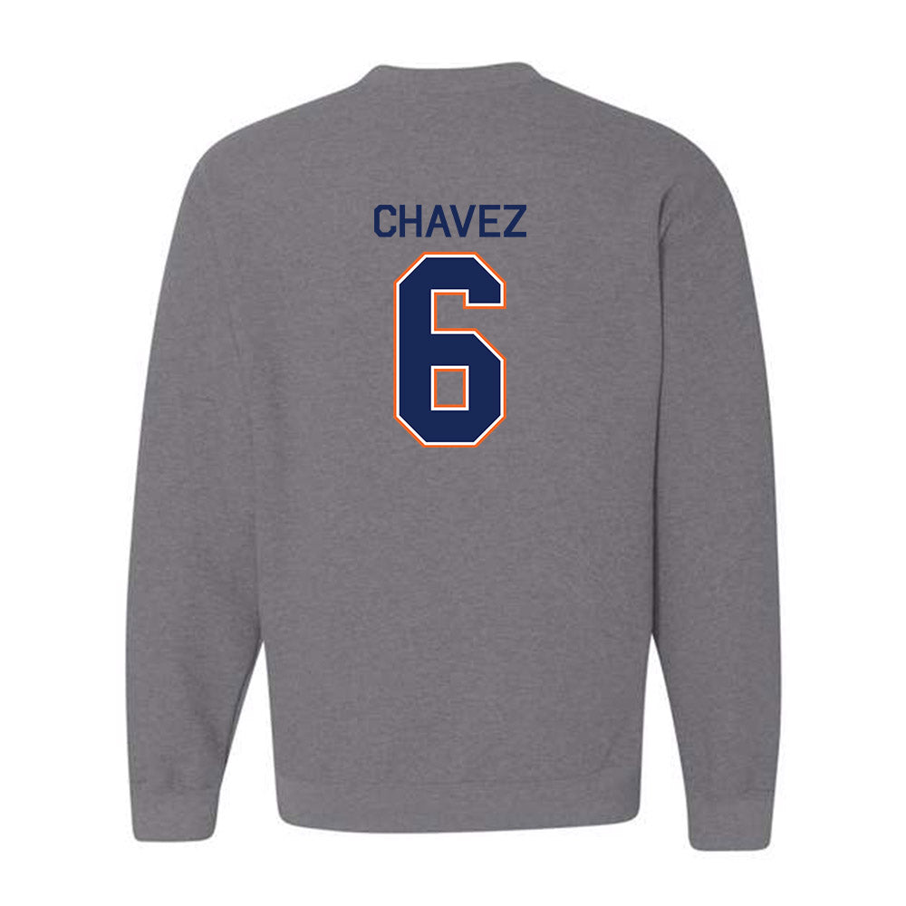 FPU - NCAA Men's Soccer : Vicente Chavez - Classic Shersey Crewneck Sweatshirt-1