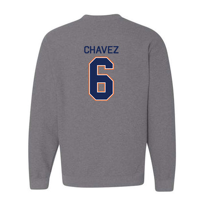 FPU - NCAA Men's Soccer : Vicente Chavez - Classic Shersey Crewneck Sweatshirt-1