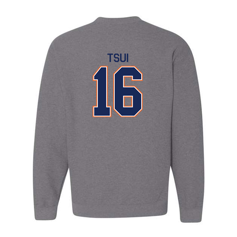 FPU - NCAA Baseball : Ethan Tsui - Classic Shersey Crewneck Sweatshirt-1