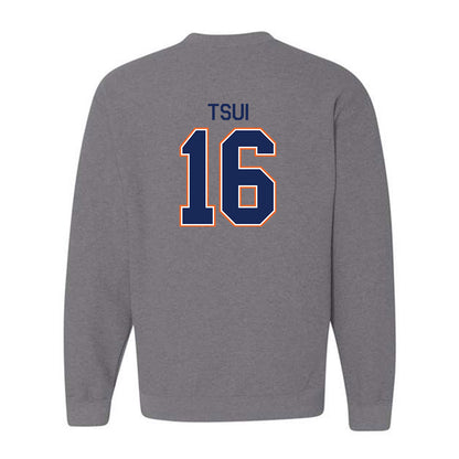 FPU - NCAA Baseball : Ethan Tsui - Classic Shersey Crewneck Sweatshirt-1