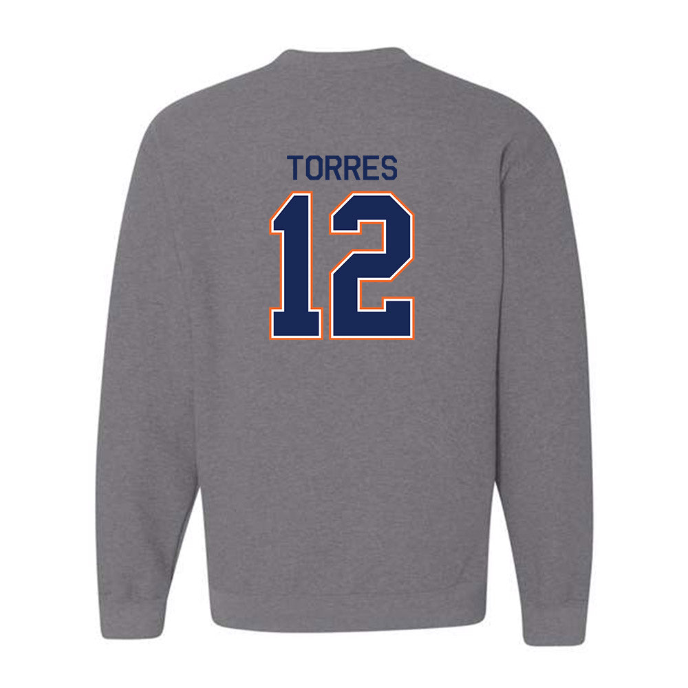 FPU - NCAA Women's Soccer : Serenity Torres - Classic Shersey Crewneck Sweatshirt-1