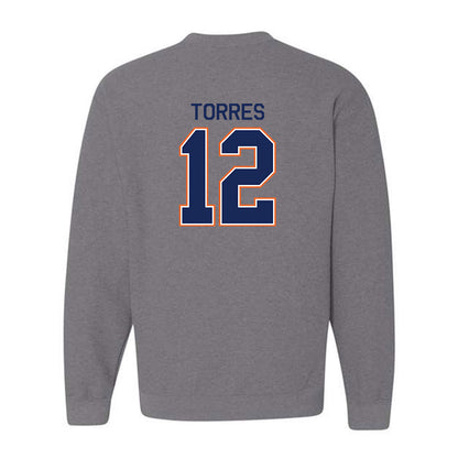 FPU - NCAA Women's Soccer : Serenity Torres - Classic Shersey Crewneck Sweatshirt-1