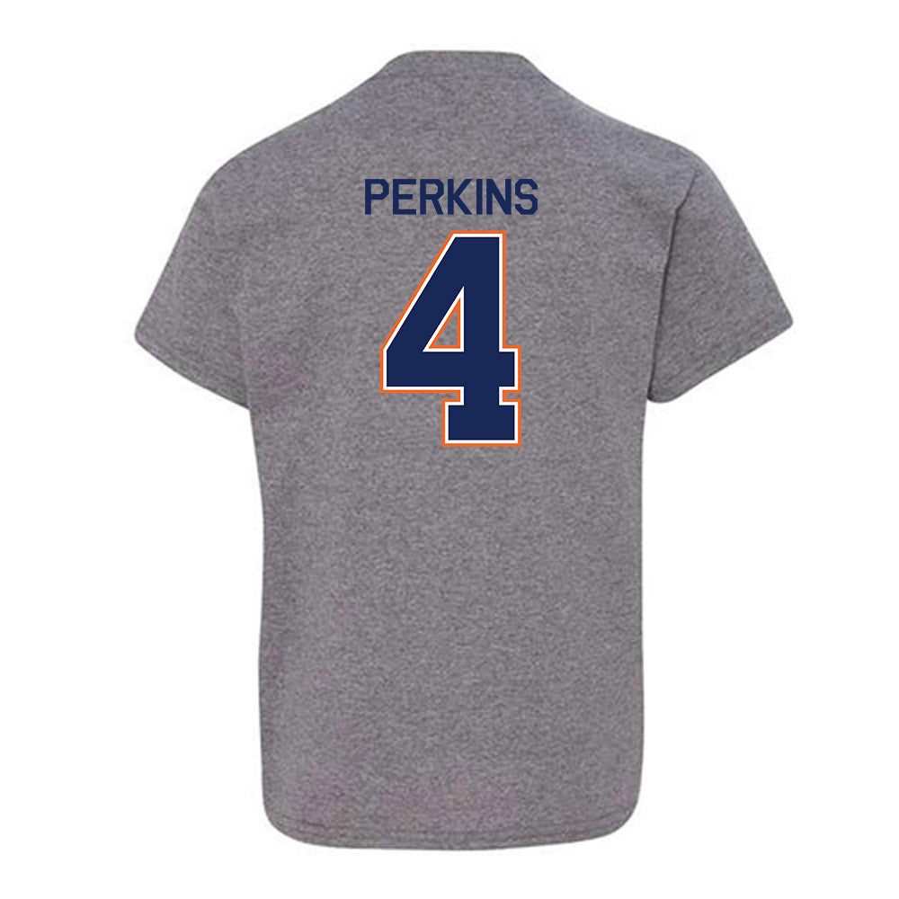 FPU - NCAA Baseball : Garrett Perkins - Classic Shersey Youth T-Shirt-1