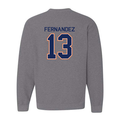 FPU - NCAA Men's Soccer : LJ Fernandez - Classic Shersey Crewneck Sweatshirt-1
