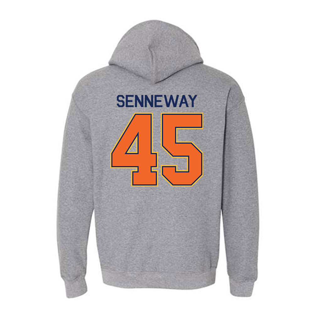 FPU - NCAA Baseball : Dylan Senneway - Classic Shersey Hooded Sweatshirt-1