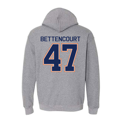 FPU - NCAA Baseball : Matt Bettencourt - Classic Shersey Hooded Sweatshirt-1