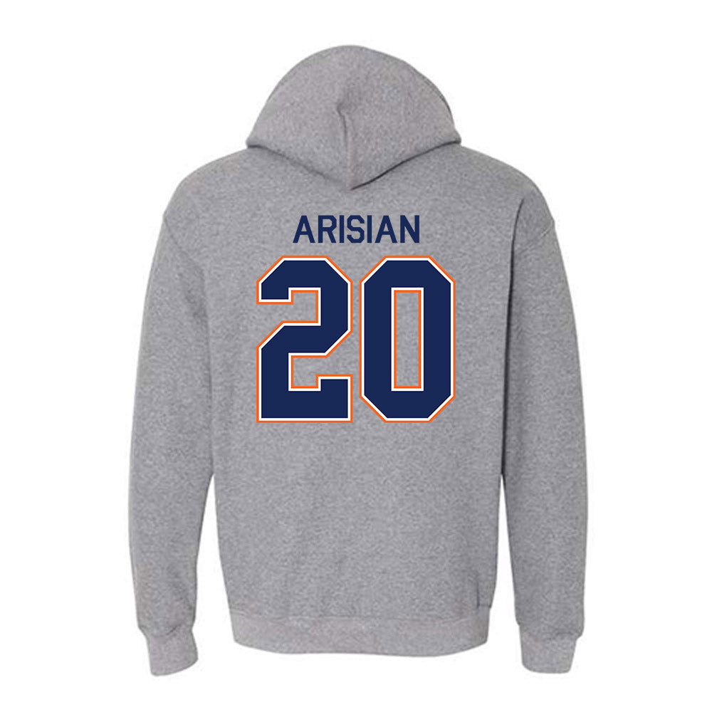FPU - NCAA Men's Basketball : Arman Arisian - Classic Shersey Hooded Sweatshirt-1