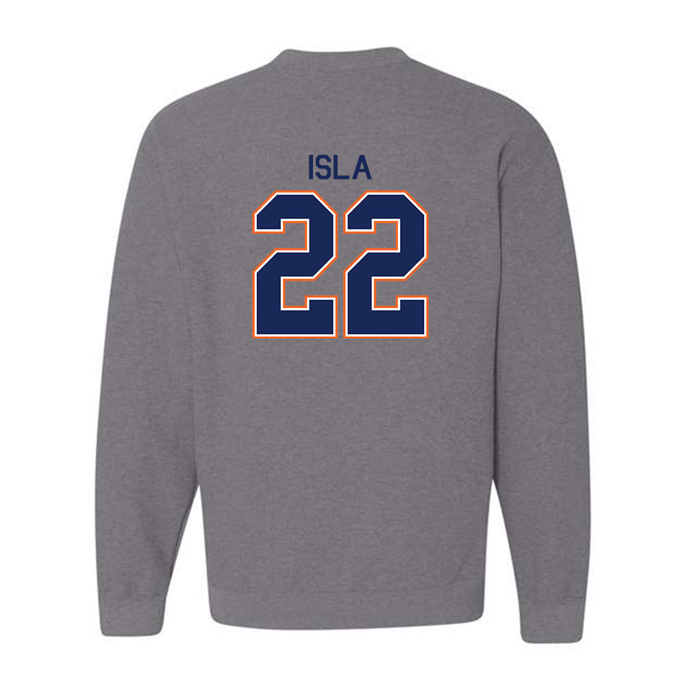 FPU - NCAA Baseball : Jordan Isla - Classic Shersey Crewneck Sweatshirt-1