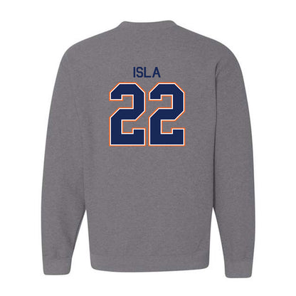 FPU - NCAA Baseball : Jordan Isla - Classic Shersey Crewneck Sweatshirt-1