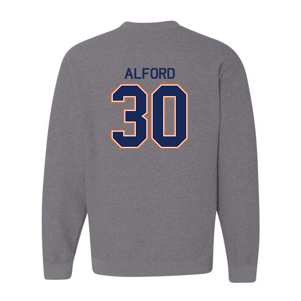 FPU - NCAA Baseball : Dalton Alford - Classic Shersey Crewneck Sweatshirt-1