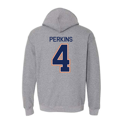 FPU - NCAA Baseball : Garrett Perkins - Classic Shersey Hooded Sweatshirt-1