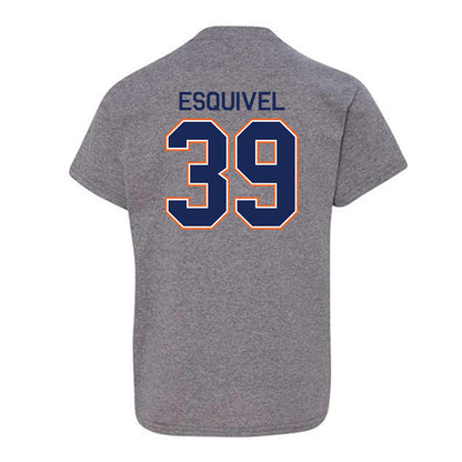 FPU - NCAA Baseball : Isaac Esquivel - Classic Shersey Youth T-Shirt-1