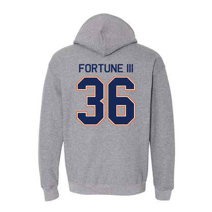 FPU - NCAA Men's Soccer : Allen Fortune III - Classic Shersey Hooded Sweatshirt-1