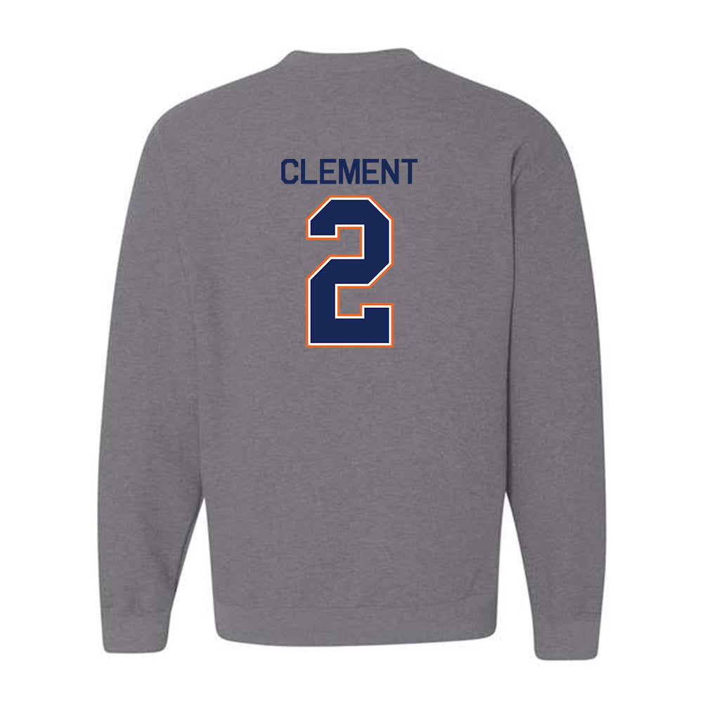 FPU - NCAA Baseball : Chris Clement - Classic Shersey Crewneck Sweatshirt-1