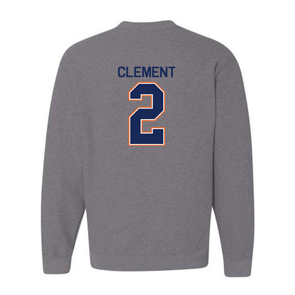 FPU - NCAA Baseball : Chris Clement - Classic Shersey Crewneck Sweatshirt-1