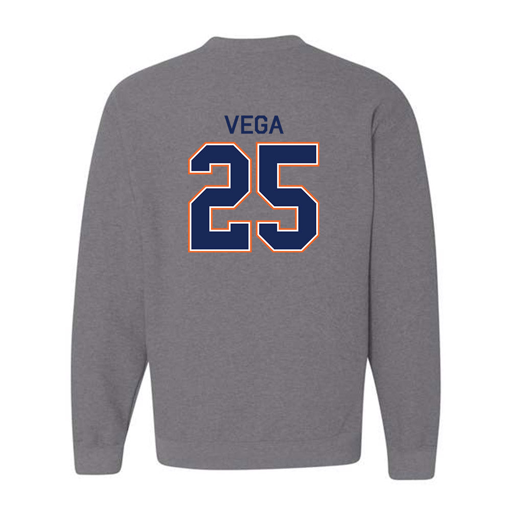 FPU - NCAA Men's Soccer : Edgar Vega - Classic Shersey Crewneck Sweatshirt-1
