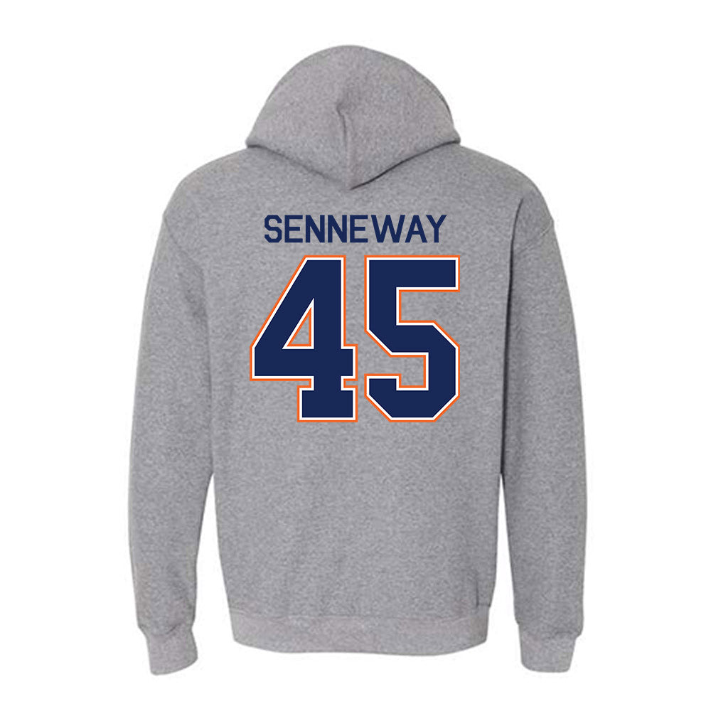 FPU - NCAA Baseball : Dylan Senneway - Classic Shersey Hooded Sweatshirt-1