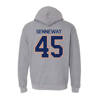 FPU - NCAA Baseball : Dylan Senneway - Classic Shersey Hooded Sweatshirt-1