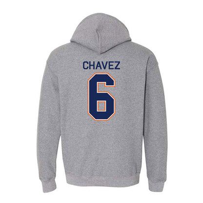 FPU - NCAA Men's Soccer : Vicente Chavez - Classic Shersey Hooded Sweatshirt-1