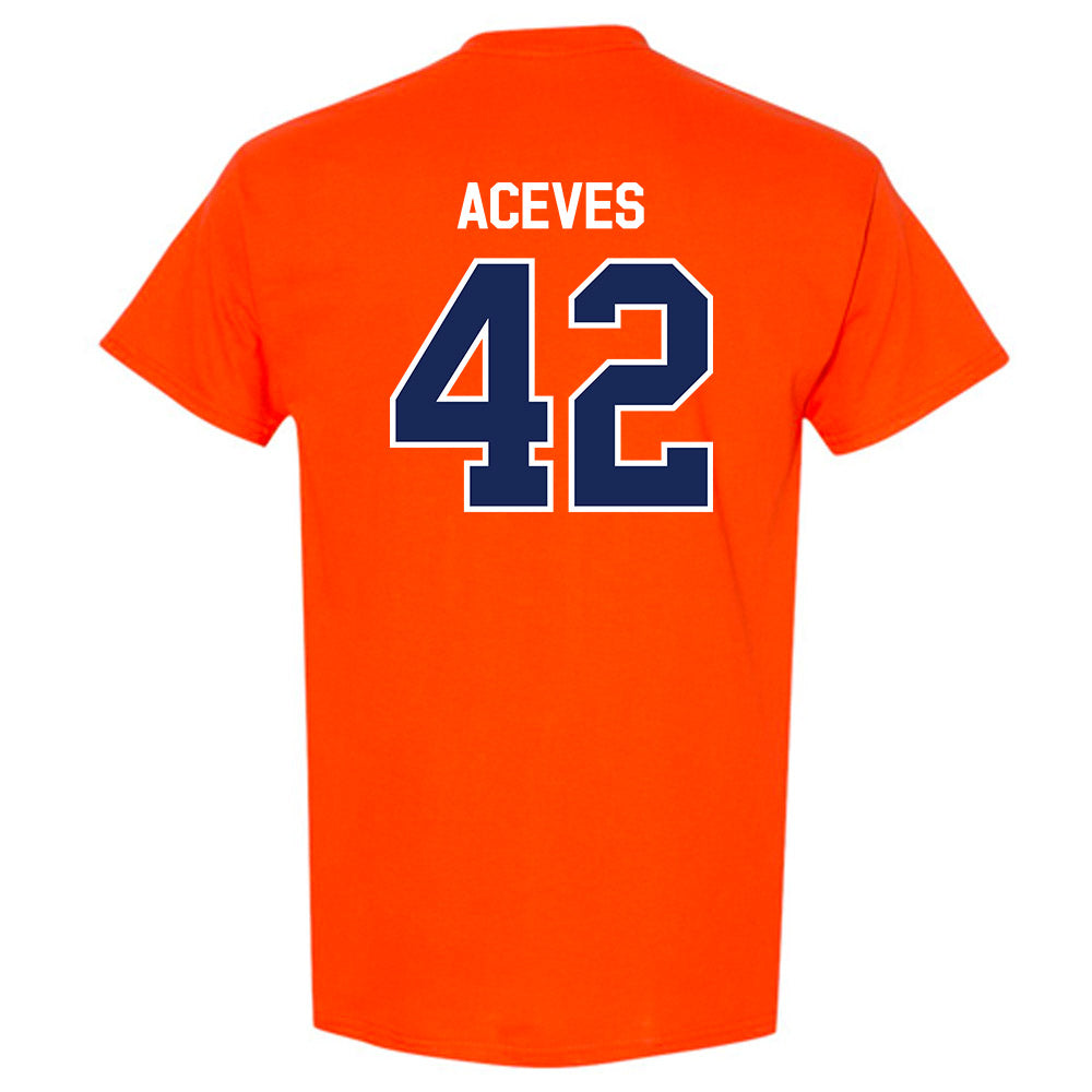 FPU - NCAA Men's Soccer : Diego Aceves - Classic Shersey T-Shirt-1