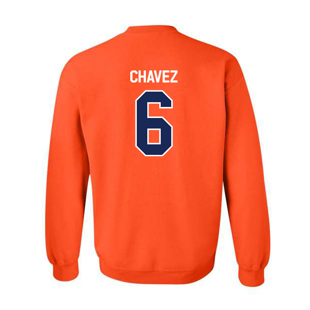FPU - NCAA Men's Soccer : Vicente Chavez - Classic Shersey Crewneck Sweatshirt-1