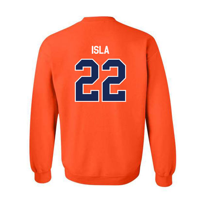 FPU - NCAA Baseball : Jordan Isla - Classic Shersey Crewneck Sweatshirt-1