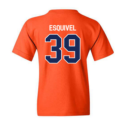 FPU - NCAA Baseball : Isaac Esquivel - Classic Shersey Youth T-Shirt-1