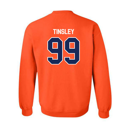 FPU - NCAA Baseball : Dustin Tinsley - Classic Shersey Crewneck Sweatshirt-1