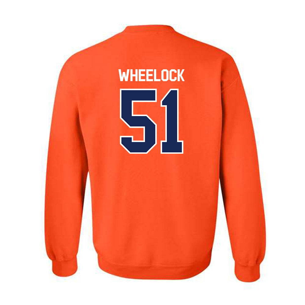 FPU - NCAA Baseball : Titus Wheelock - Classic Shersey Crewneck Sweatshirt-1
