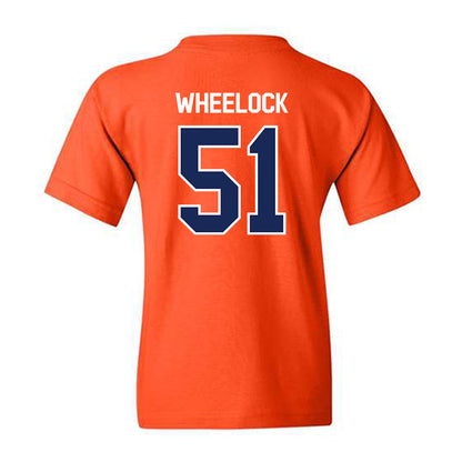 FPU - NCAA Baseball : Titus Wheelock - Classic Shersey Youth T-Shirt-1