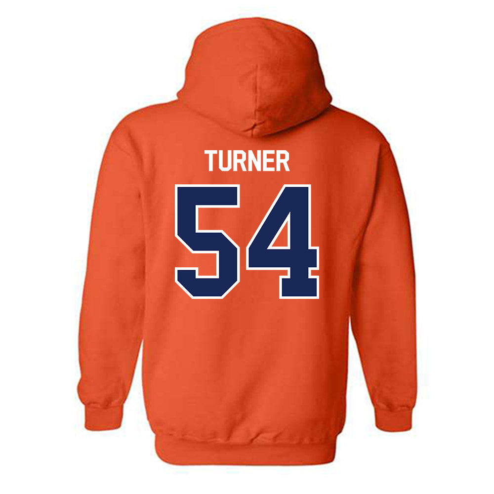 FPU - NCAA Baseball : Kelan Turner - Classic Shersey Hooded Sweatshirt-1