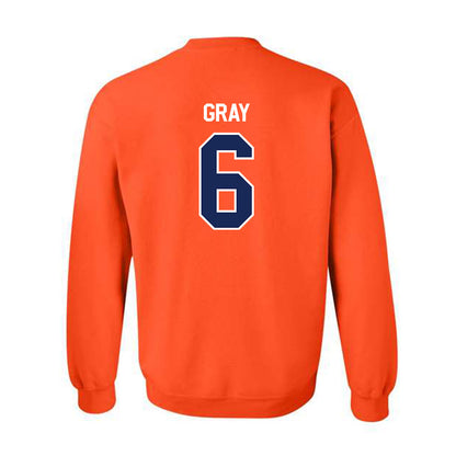 FPU - NCAA Men's Water Polo : Forrest Gray - Classic Shersey Crewneck Sweatshirt-1