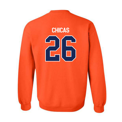 FPU - NCAA Men's Soccer : Danly Chicas - Classic Shersey Crewneck Sweatshirt-1