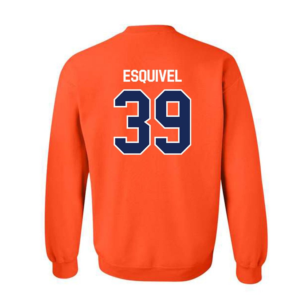 FPU - NCAA Baseball : Isaac Esquivel - Classic Shersey Crewneck Sweatshirt-1