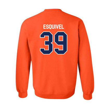 FPU - NCAA Baseball : Isaac Esquivel - Classic Shersey Crewneck Sweatshirt-1