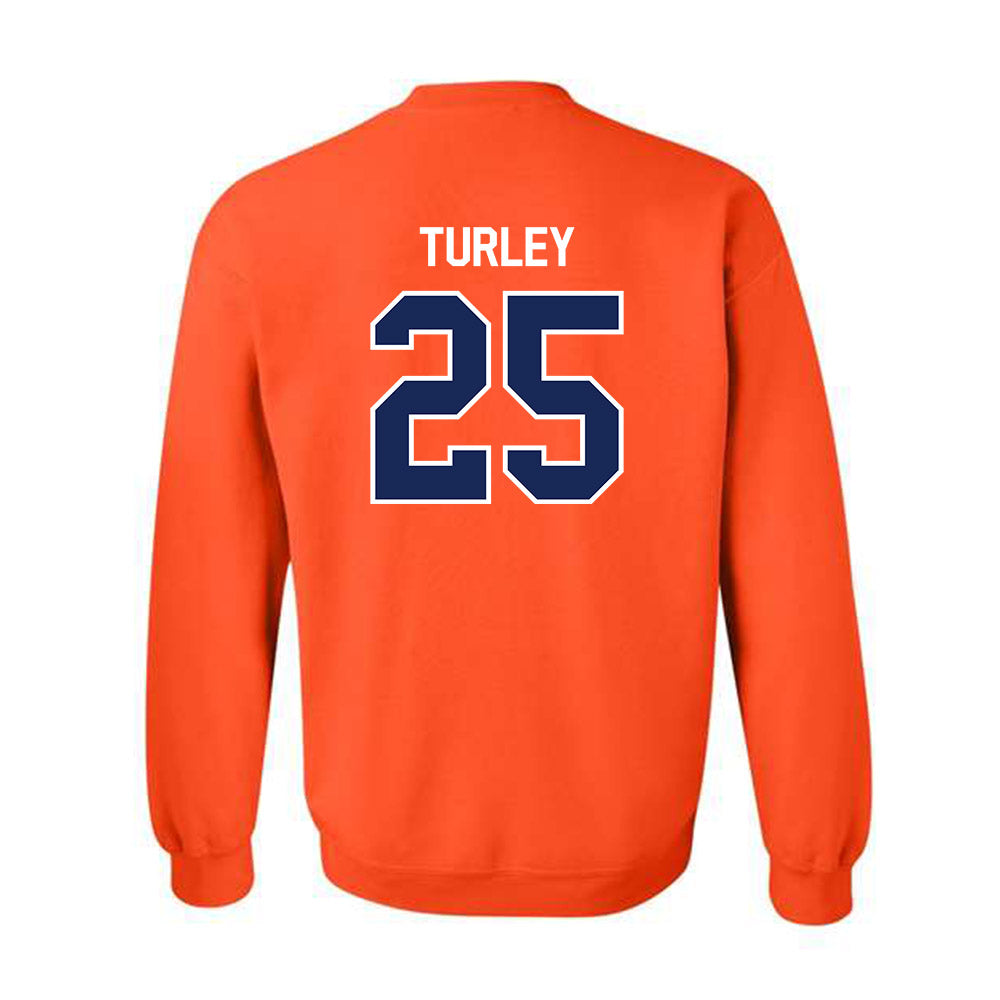 FPU - NCAA Baseball : Jake Turley - Classic Shersey Crewneck Sweatshirt-1