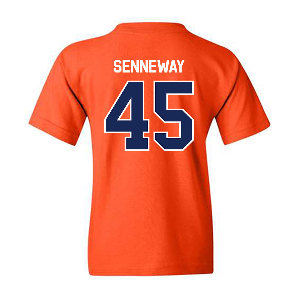 FPU - NCAA Baseball : Dylan Senneway - Classic Shersey Youth T-Shirt-1