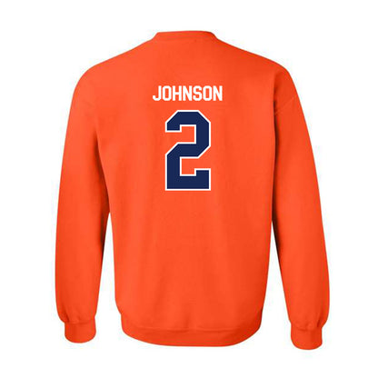 FPU - NCAA Men's Water Polo : Blake Johnson - Classic Shersey Crewneck Sweatshirt-1