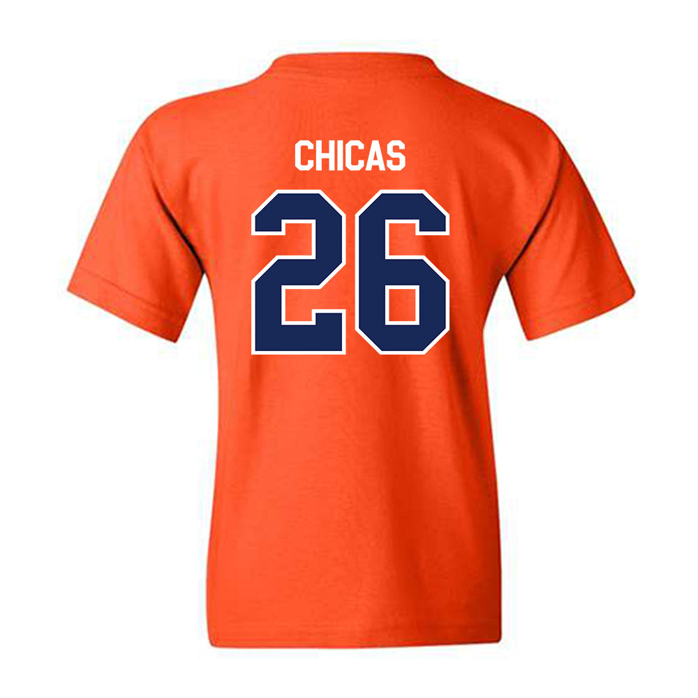 FPU - NCAA Men's Soccer : Danly Chicas - Classic Shersey Youth T-Shirt-1