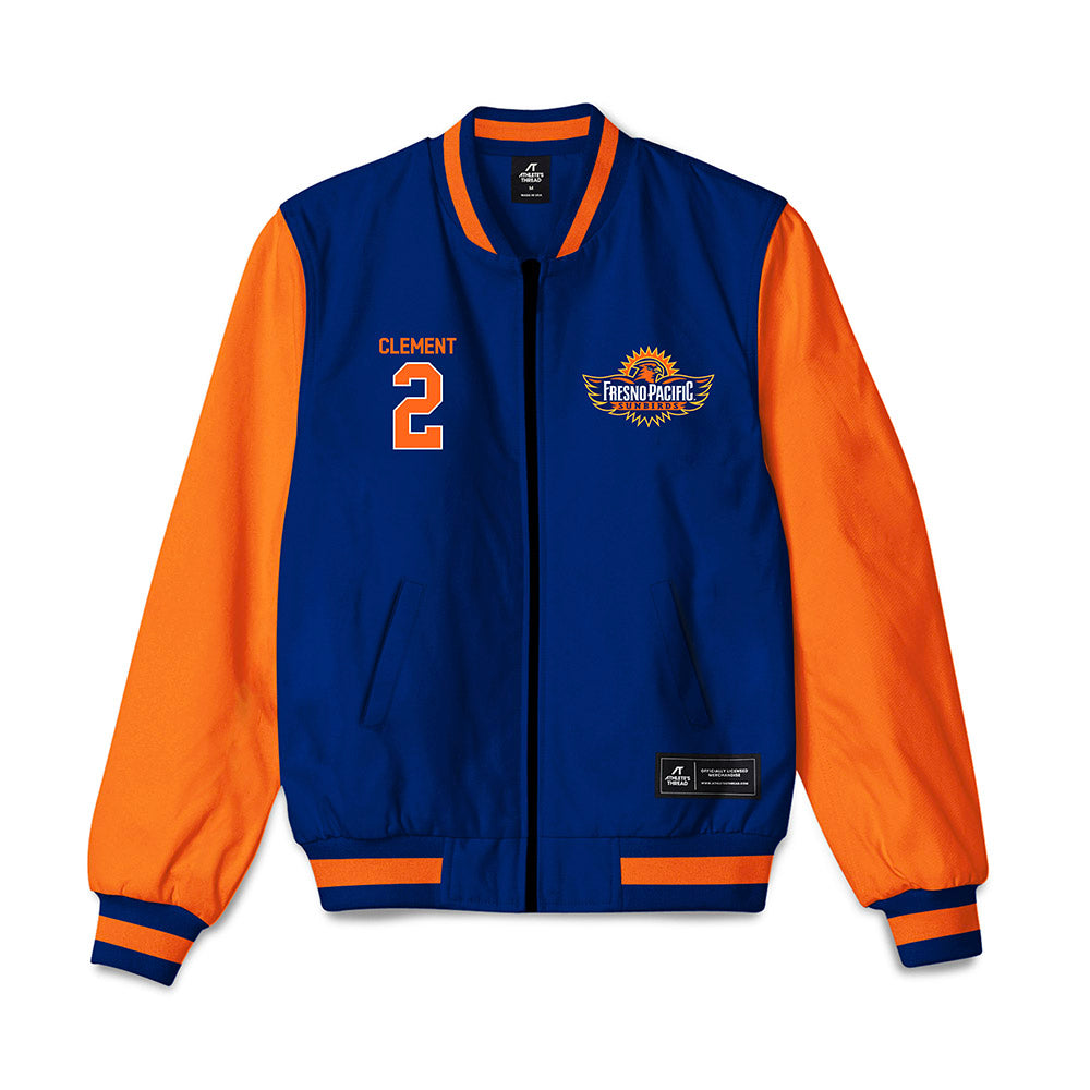 FPU - NCAA Baseball : Chris Clement - Bomber Jacket-0