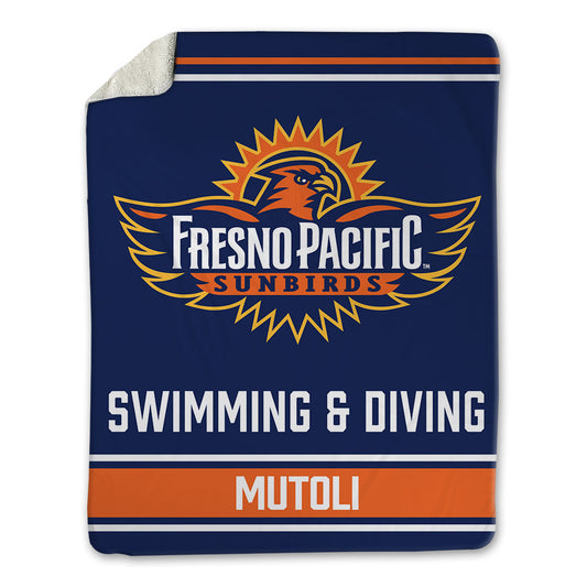 FPU - NCAA Women's Swimming & Diving : Kaylin Mutoli - Blanket-0