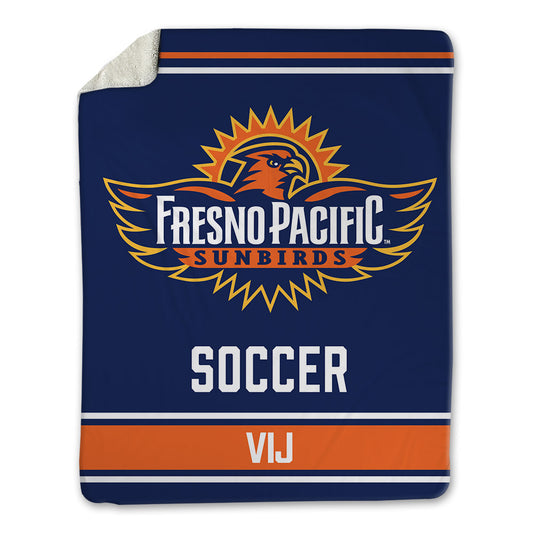 FPU - NCAA Men's Soccer : Yash Vij - Blanket-0