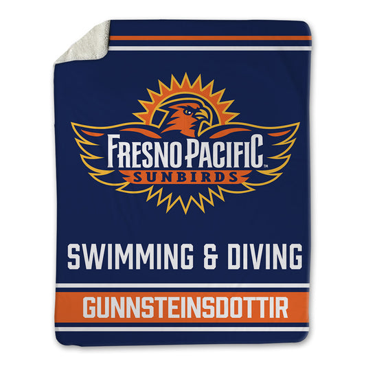 FPU - NCAA Women's Swimming & Diving : Anja Gunnsteinsdottir - Blanket-0