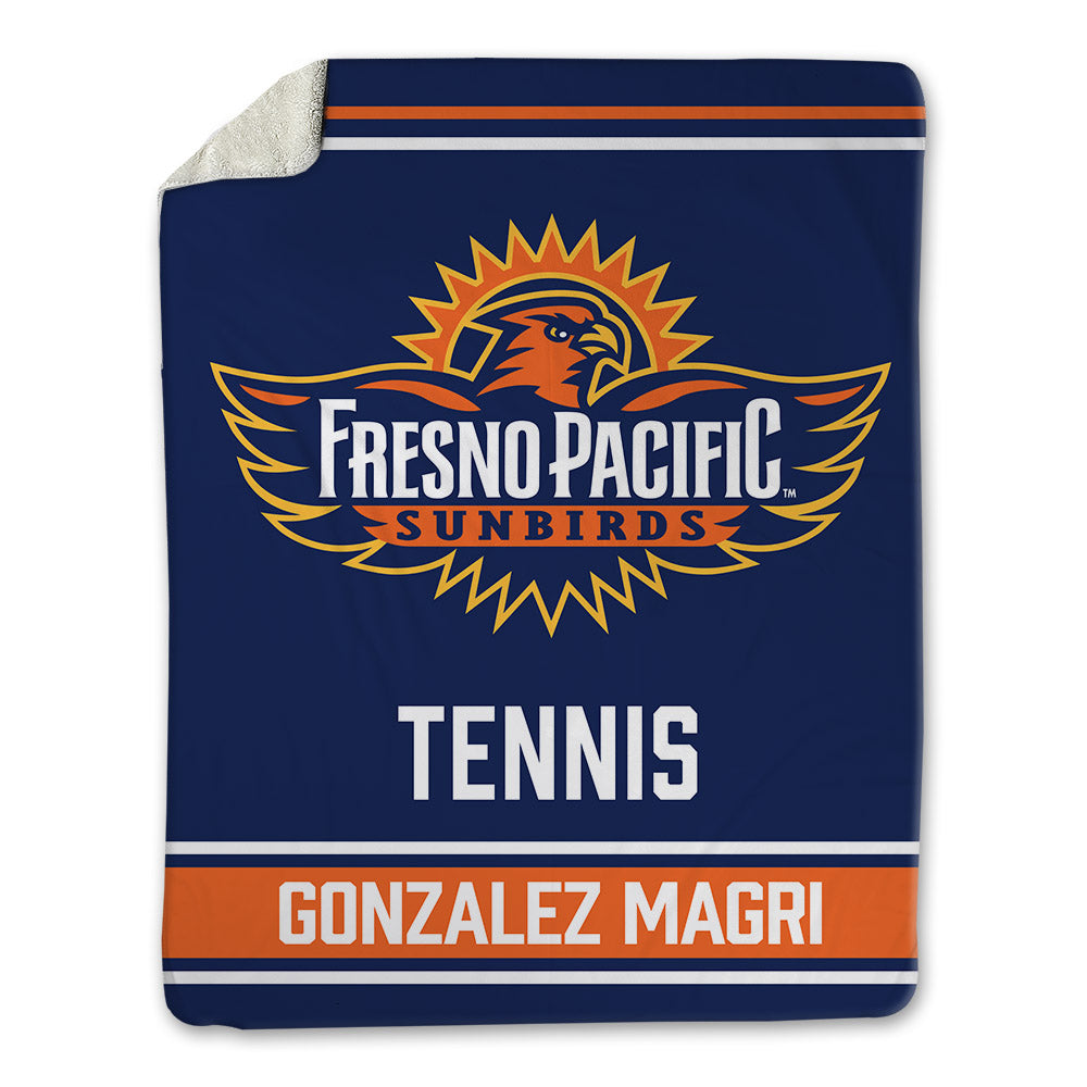 FPU - NCAA Men's Tennis : Jordi Gonzalez Magri - Blanket-0