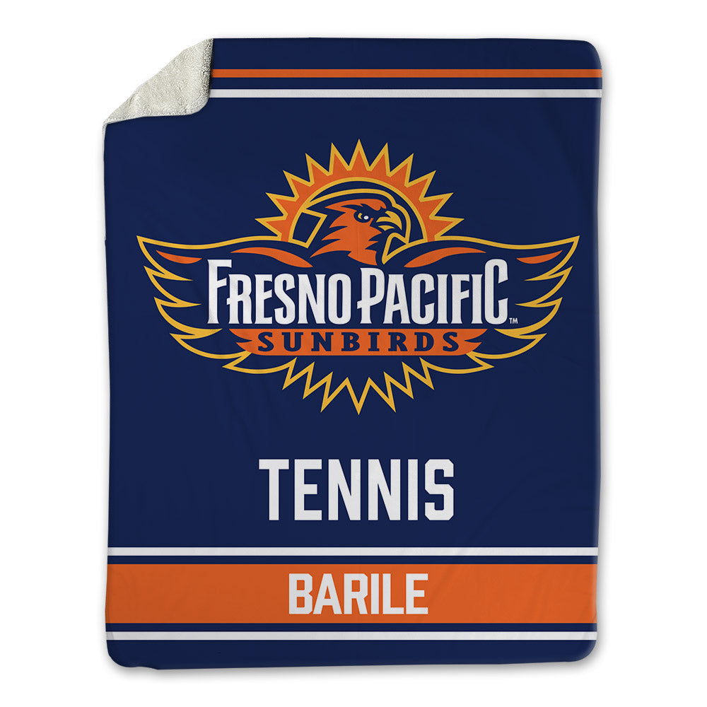 FPU - NCAA Men's Tennis : Charlie Barile - Blanket-0