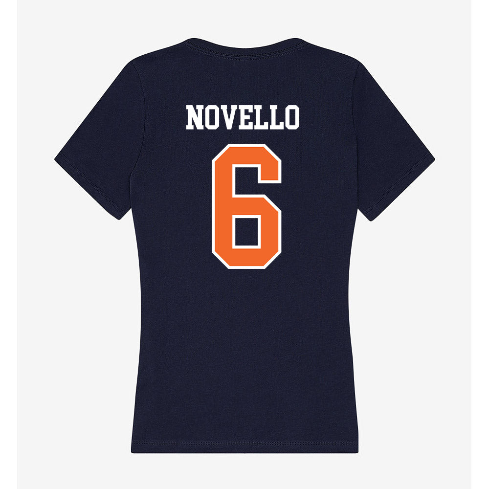 FPU - NCAA Men's Soccer : Bernardo Novello - Classic Shersey Women's V-Neck T-Shirt-1